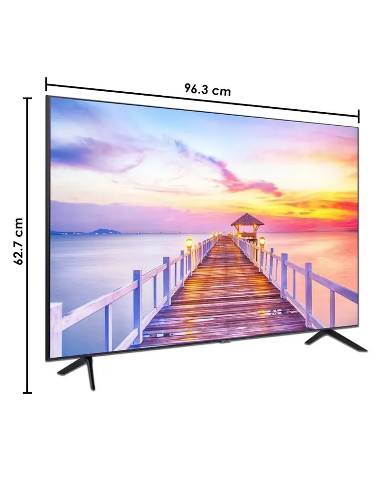 Pantalla Samsung LED smart TV de 43 pulgadas 4K/Ultra HD AU7000 con Tizen