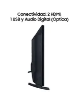 Pantalla Samsung LED smart TV de 32 pulgadas HD  UN32T4310AFXZX con Tizen