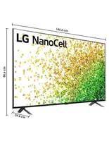 Pantalla LG LED smart TV de 65 pulgadas 4K/Ultra HD 65NANO85APA con WebOS