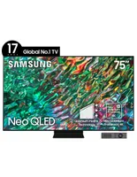 Pantalla Samsung Neo QLED smart TV de 75 pulgadas 4 k QN75QN90BAFXZX con Tizen