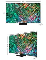 Pantalla Samsung Neo QLED smart TV de 75 pulgadas 4 k QN75QN90BAFXZX con Tizen