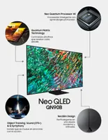 Pantalla Samsung Neo QLED smart TV de 75 pulgadas 4 k QN75QN90BAFXZX con Tizen