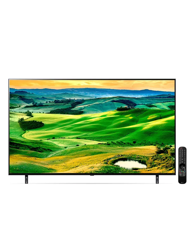 Pantalla LG QNED SMART TV de 55 pulgadas 4K/UHD 55QNED80SQA con WebOS