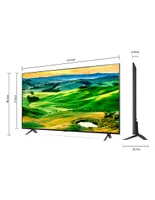 Pantalla LG QNED SMART TV de 55 pulgadas 4K/UHD 55QNED80SQA con WebOS