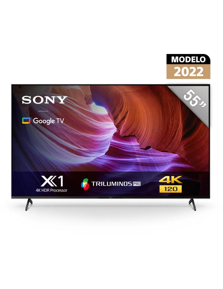 SONY Pantalla Sony LCD smart TV de 55 pulgadas Dolby Atmos/HDR Dolby Vision  KD-55X85K con Google TV