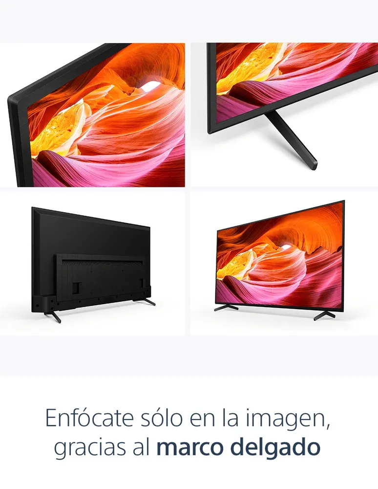 Pantalla Smart TV Sony LCD de 75 pulgadas 4K/UHD KD-75X80K con