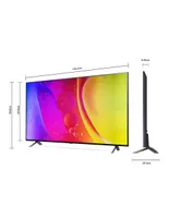 Pantalla LG NanoCell SMART TV de 65 pulgadas 4K 65NANO80SQA con WebOS