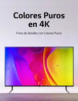 Pantalla LG NanoCell SMART TV de 65 pulgadas 4K 65NANO80SQA con WebOS