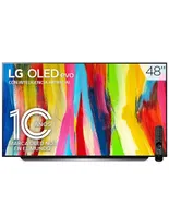 Pantalla LG OLED smart TV de 48 pulgadas 4K/Dolby Atmos OLED48C2PSA con WebOS