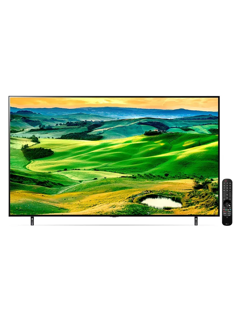 Pantalla LG QNED SMART TV de 86 pulgadas 4K/UHD 86QNED80SQA con WebOS