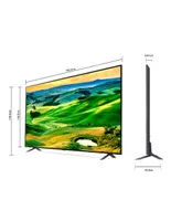 Pantalla LG QNED SMART TV de 86 pulgadas 4K/UHD 86QNED80SQA con WebOS