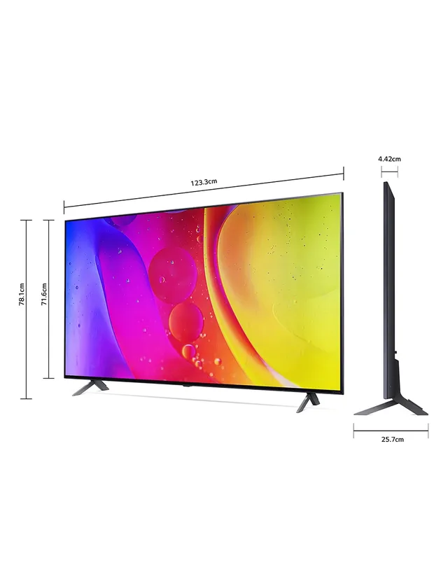 LG: Pantalla LG NanoCell 50 4K SMART TV con ThinQ AI 50NANO80SQA