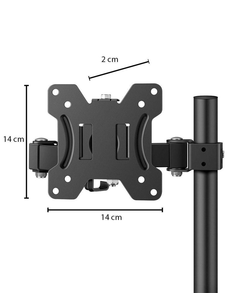 Soporte Steren para pantalla 14 cm x 14 cm