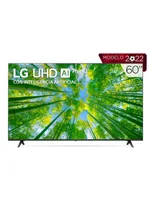 Pantalla LG LED smart TV de 60 pulgadas 4K/Ultra HD 60uq8000psb con WebOS