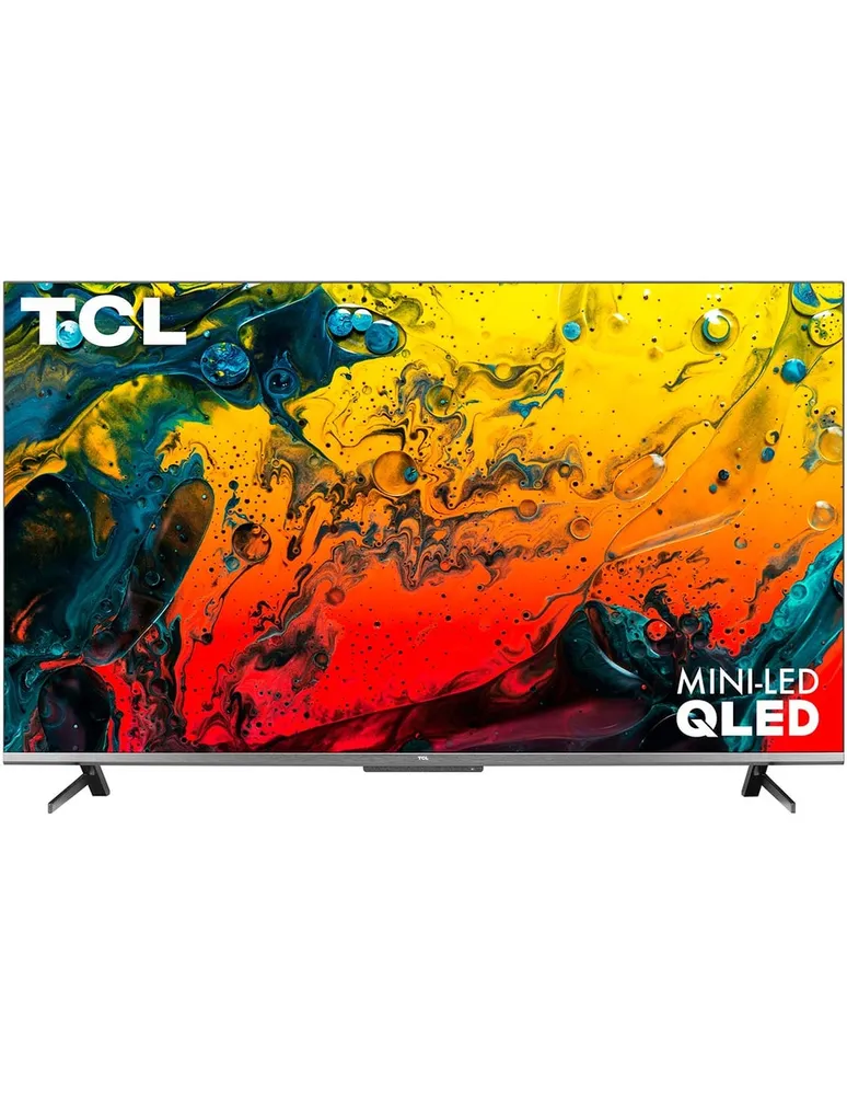 Pantalla TCL Mini LED smart TV de 55 pulgadas 4K/Ultra HD 55R646 con Google TV