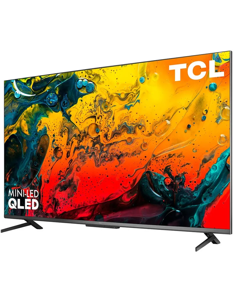 Pantalla TCL Mini LED smart TV de 55 pulgadas 4K/Ultra HD 55R646 con Google TV