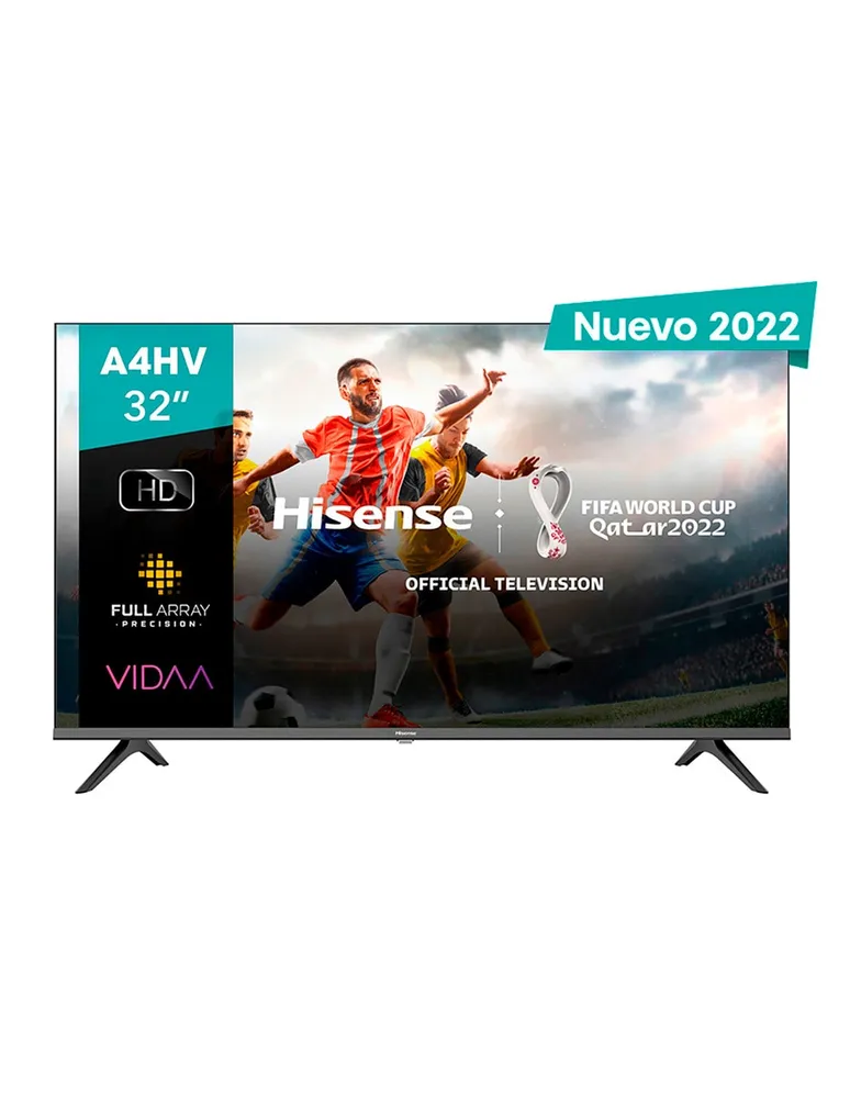 Pantalla Hisense Led Smart TV de 32 pulgadas HD 32a4hv con Vidaa