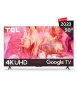 Pantalla TCL UHD smart TV de 50 pulgadas 4K/Ultra HD 50S454 con Google TV