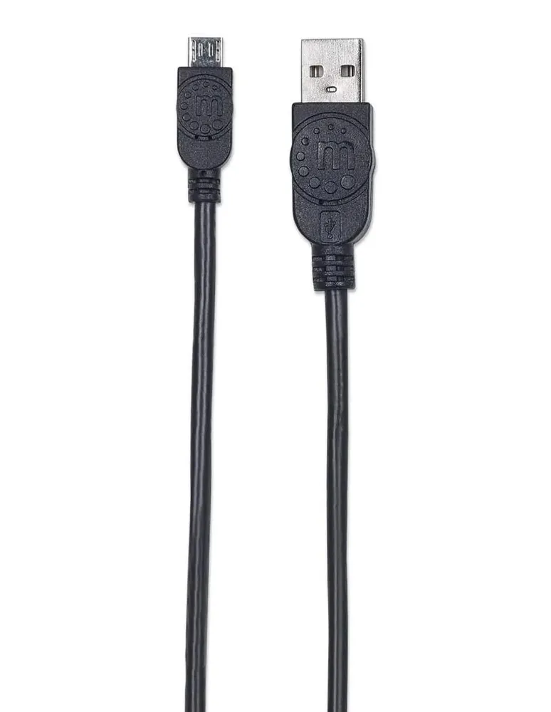 Cable Micro USB Manhattan a USB A de 3 m