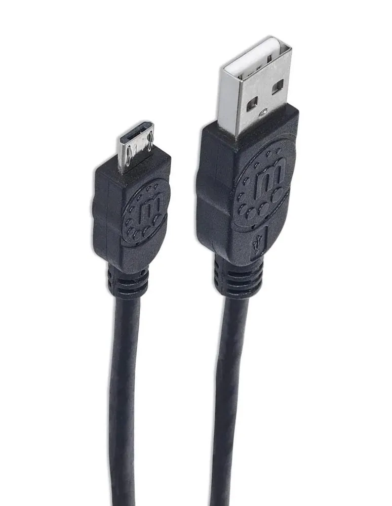 Cable Micro USB Manhattan a USB A de 3 m