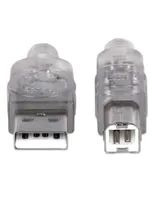 Cable USB B Manhattan a USB A de 1.8 m