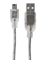 Cable USB Mini B Manhattan a USB A de 1.8 m