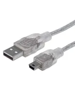 Cable USB Mini B Manhattan a USB A de 1.8 m