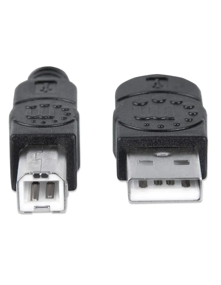 Cable USB B Manhattan a USB A de 5 m