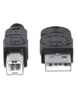 Cable USB B Manhattan a USB A de 5 m