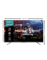 Pantalla Hisense LED smart TV de 65 pulgadas QHD 65U7H con Google TV