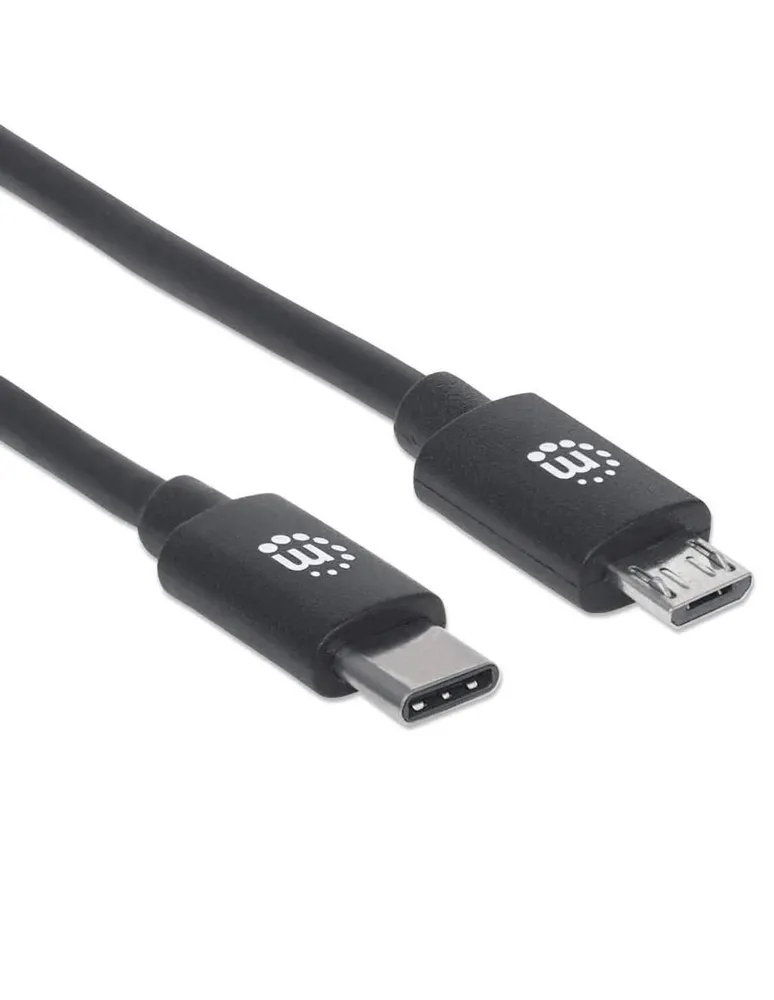 Cable USB C Manhattan a Micro USB de 2 m