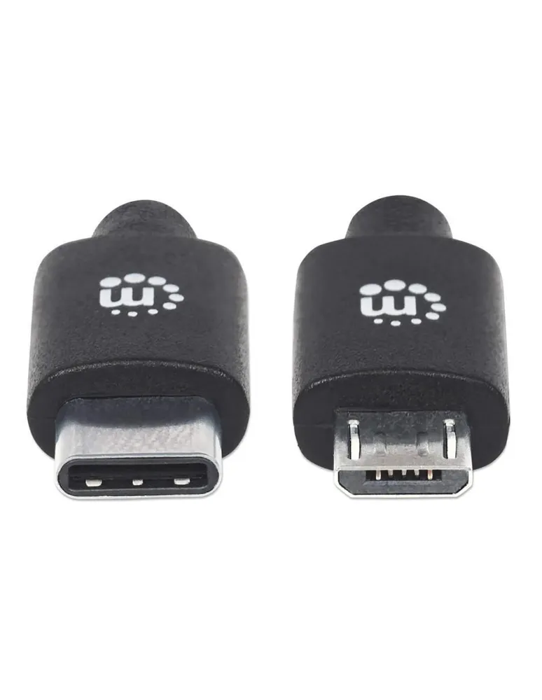 Cable USB C Manhattan a Micro USB de 2 m