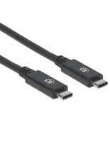 Cable USB C Manhattan de 1 m