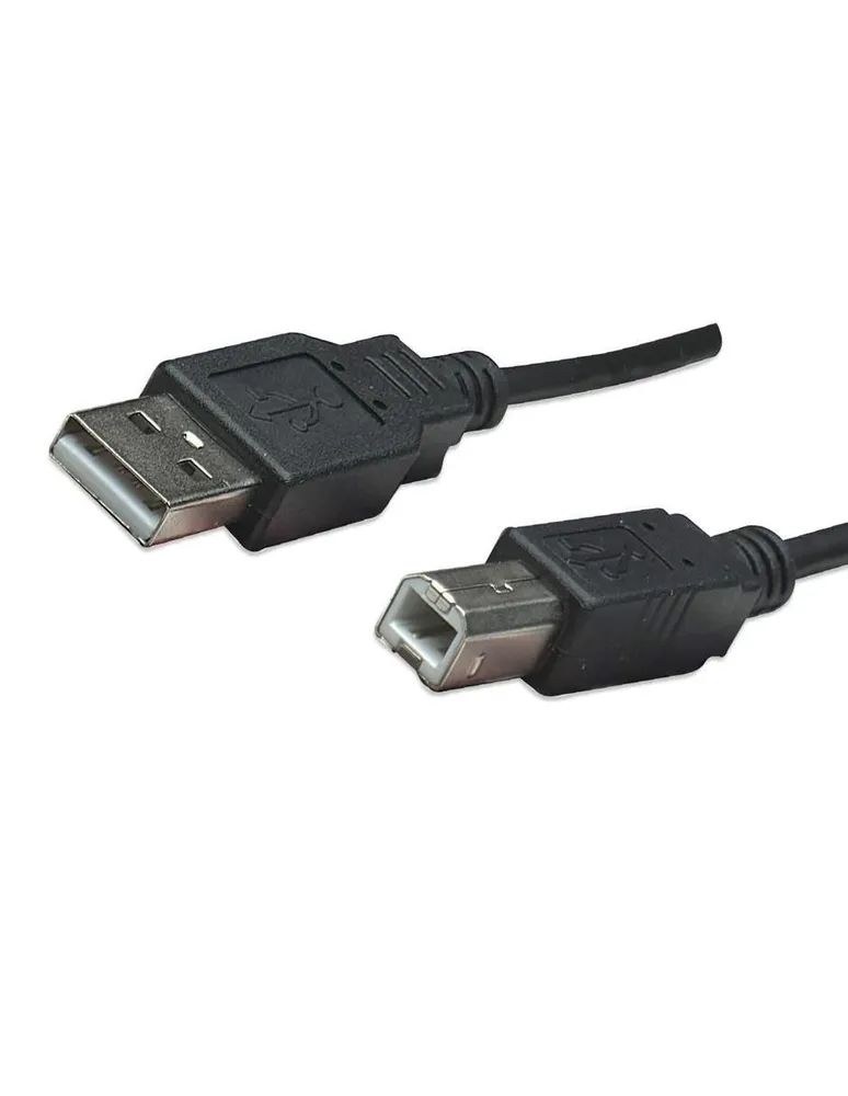 Cable USB B Manhattan a USB A de 50 cm