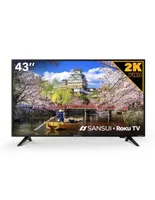 Pantalla Sansui LED de 43 pulgadas HD SMX43D6FR con Roku