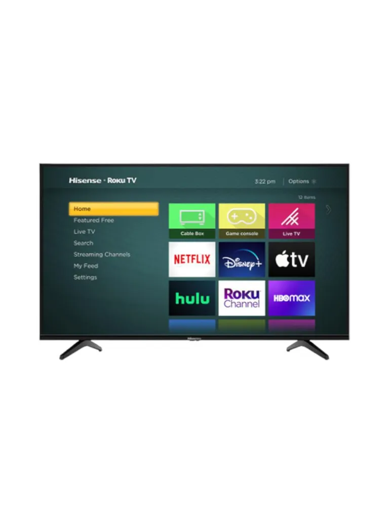 Pantalla Hisense LCD Smart TV de 50 Pulgadas 4K/UHD 50R6G con Roku TV