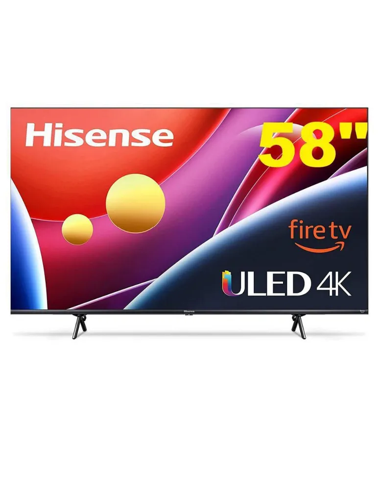 Pantalla Smart TV Hisense LED de 43 pulgadas 4K/UHD 43A6GV con