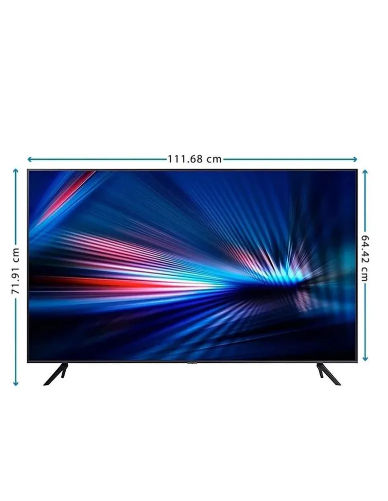 Pantalla Samsung LED AU7000 smart TV de 50 pulgadas 4K/UHD con Tizen