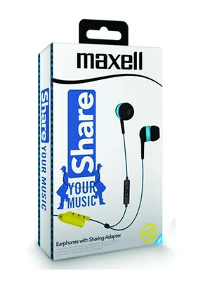 Audifono Maxell Eb-Share C/Mic azul