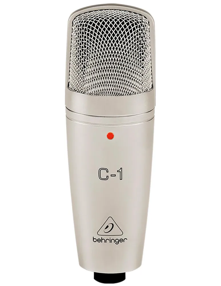 Sistema de Grabación Behringer U-Phoria Studio Interfaz UM2 Micrófono C1 Audífonos HPS5000