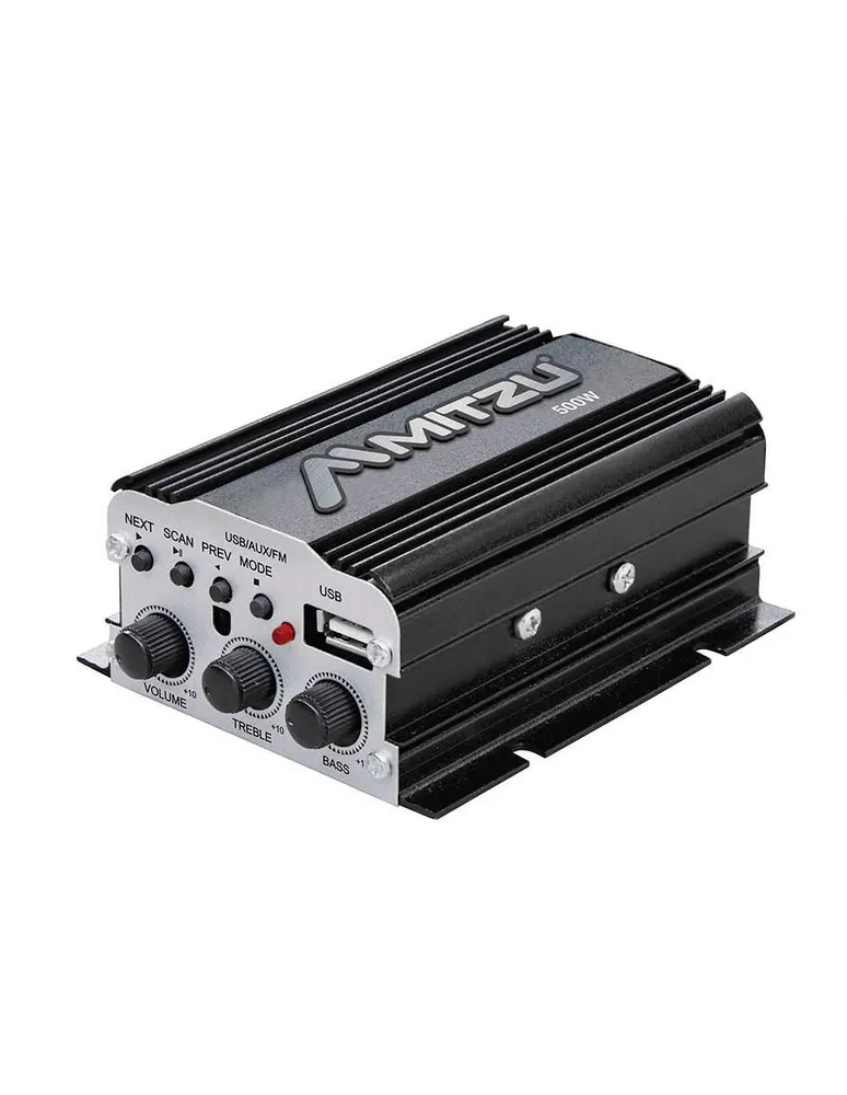 Amplificador estéreo Mitzu MIT-76BT de 12 V