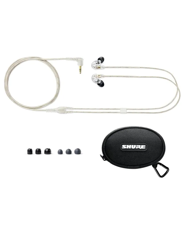 Audífonos In-Ear Shure SE215-CL Alámbricos con Cancelación de Ruido