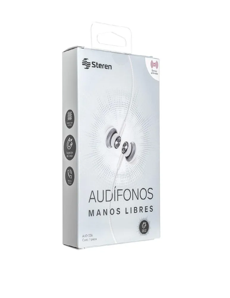 Audífonos In-Ear Steren AUD-336BL Alámbricos