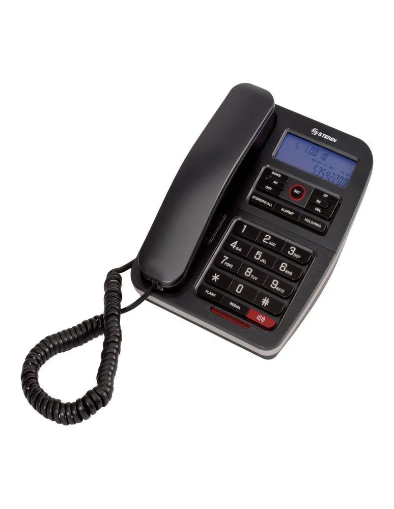 Teléfono Inalámbrico Steren Tel-2410 Identificador 50 Números
