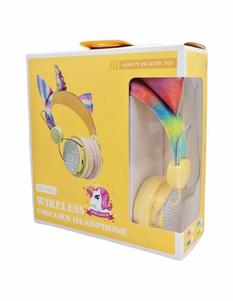 Audífonos Over-Ear Gadgets & Fun Unicornio Alámbricos e Inalámbricos