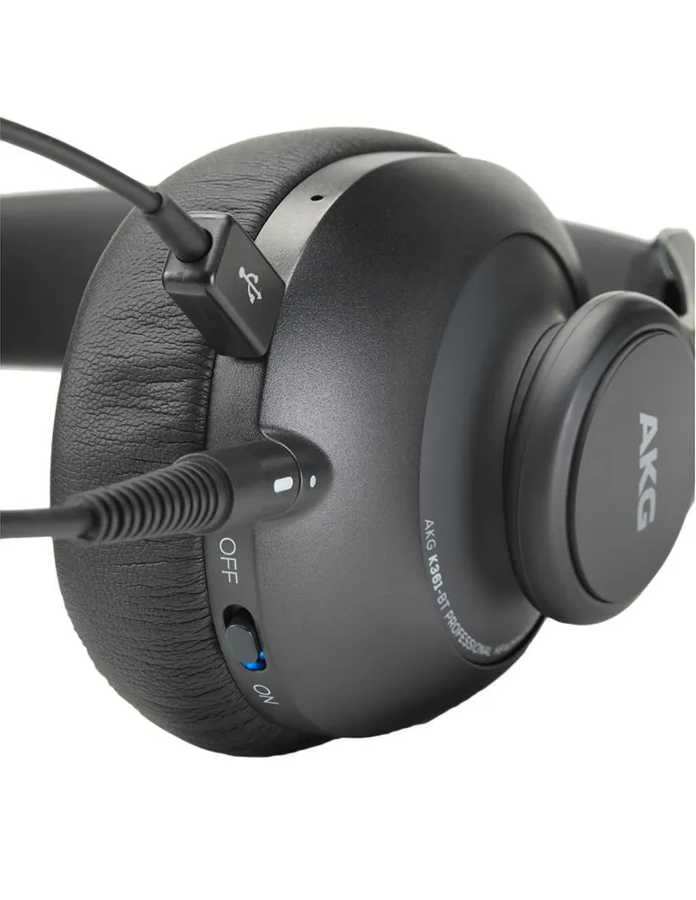 Audífonos Over-Ear AKG K361BT Alámbricos e Inalámbricos