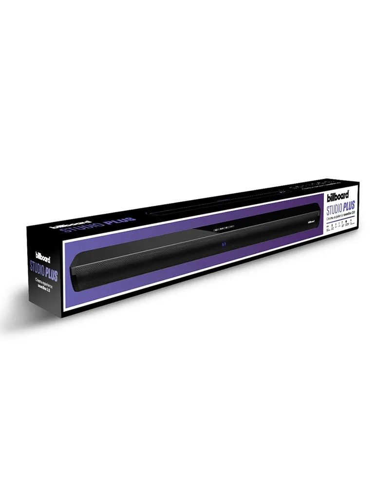 Barra de Sonido Bluetooth Billboard Carbono Chroma Negro