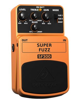 Pedal para Guitarra Eléctrica Behringer Super Fuzz SF300