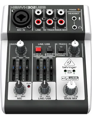 Mezcladora Behringer 302USB