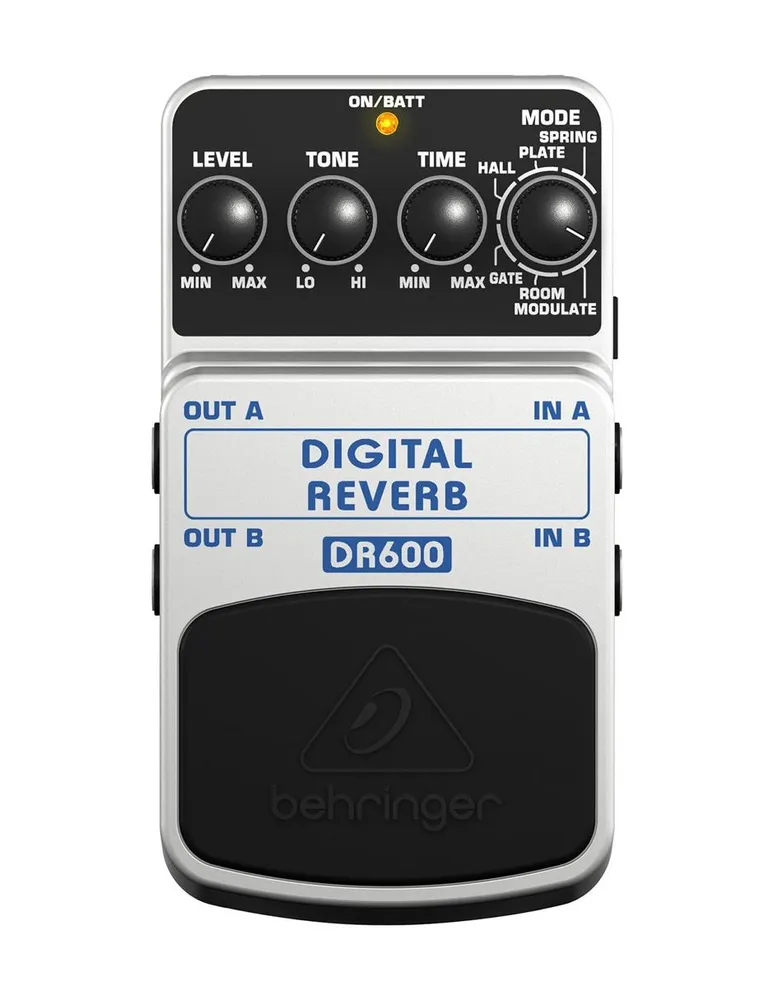 Pedal para Guitarra Eléctrica Behringer Digital Reverb DR600